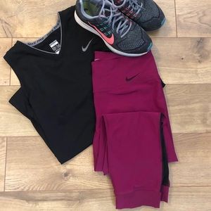 Nike Dri-Fit Leggings with Jogger cuffs